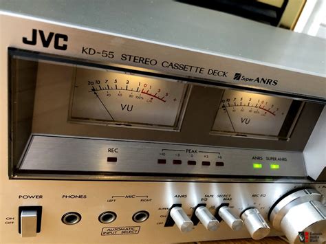 JVC KD 55 Stereo Cassette Deck In Excellent Condition Photo 2821621