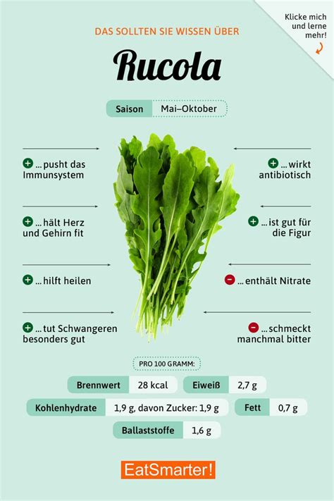 Darum ist Rucola so gesund und lecker Nährstoffreiche rezepte