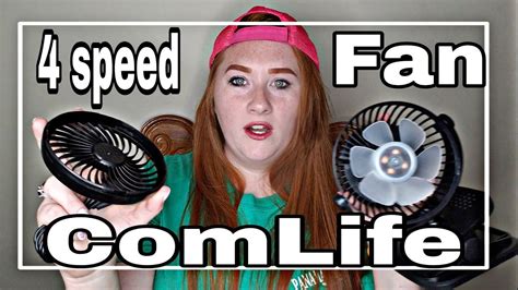 Comlife Speed Clip On Fan Honest Review Naughtystrawberry Youtube