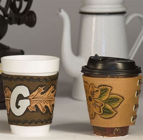 Выкройка держатель для стаканчика кофе