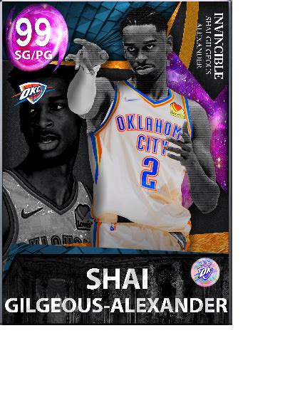 Nba K Kdb Custom Card Invincible Shai