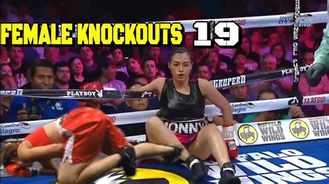 The Greatest Knockouts By Female Boxers Youtube