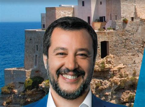 Regionali Matteo Salvini domenica e lunedì in Puglia