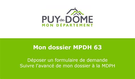 Mon Dossier Mdph Premi Re Demande Ou Renouvellement