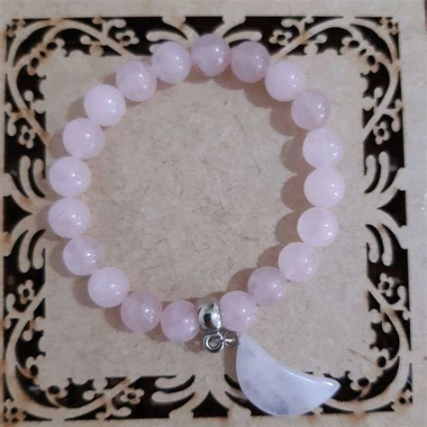 Pulseira Quartzo Rosa Elo Produtos Especiais