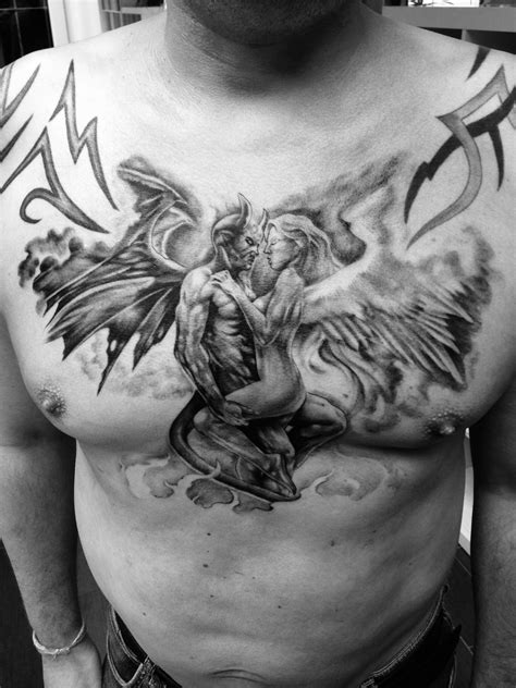 Tattoo Designs Angels And Demons - Design Talk