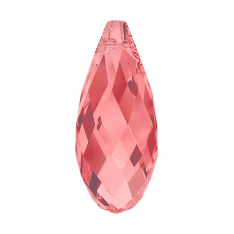 Swarovski Briolette Pendant X Mm Parparadscha