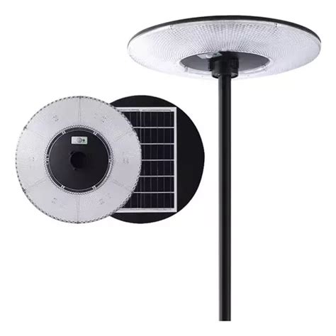 Lamparas Solares Led Exterior Punta De Poste Suburbana W