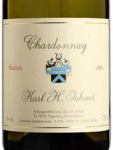 Karl H Johner Chardonnay Sj Vivino Us