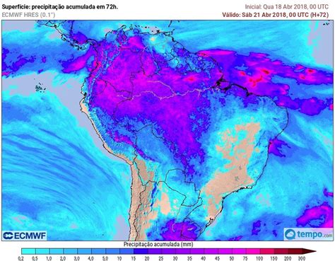 Massa de ar seco avança pelo Brasil