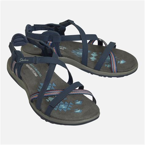 Køb Skechers Dame Reggae Sun Array Sandaler Blå