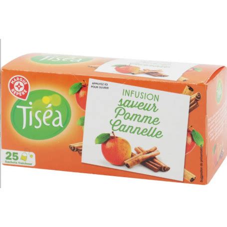 Infusion Saveur Pomme Cannelle Sachets G Tisea Drive Z Eclerc