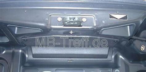 MB Treff De Umbauanleitungen SLK Klasse R170 2 Griff Im