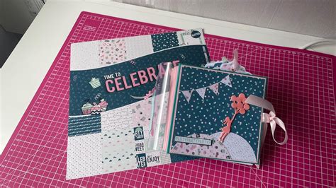 Album Scrapbooking Tr S Facile Avec Reliure En Accord On Youtube