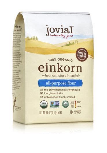 100% Organic Einkorn All-Purpose Flour | Jovial Foods