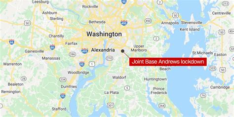 Joint Base Andrews: One arrested with weapon after VP Harris' arrival ...