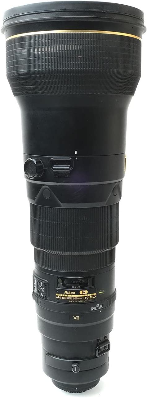 Nikon Super Téléobjectif 600 Mm F40g Ed Vr Ii Af S Swm Amazonca