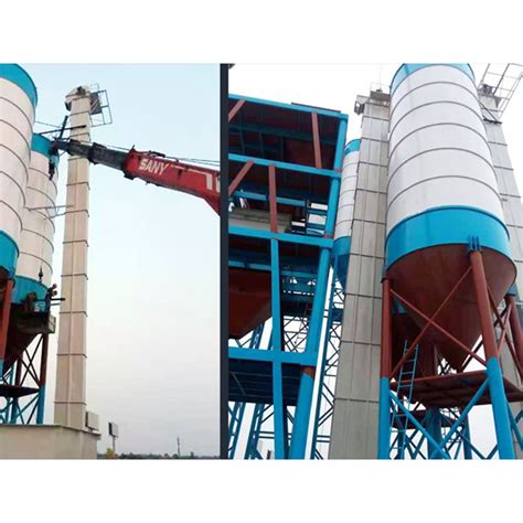 Cement Sand Limestone Mining Ring Chain Bucket Elevator For Fertilizer