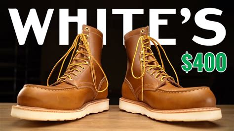 Peoples Favorite Moc Toe Got Upgraded Whites Boots Youtube