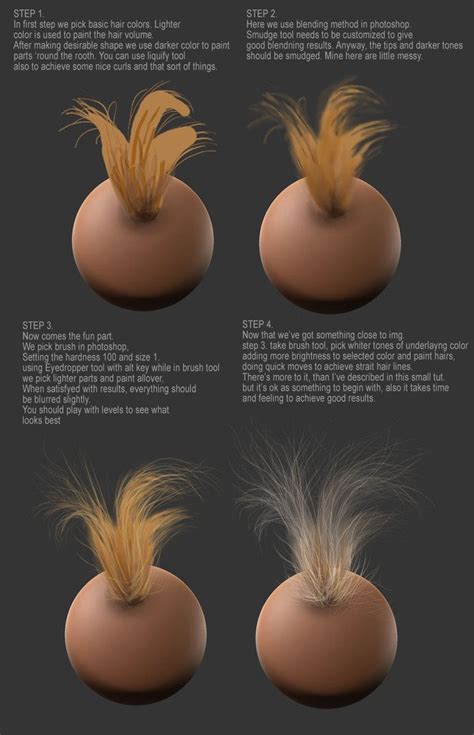 Hair Tutorial By Damir G Martin On Deviantart