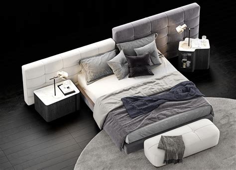 3d Minotti Lawrence Bed 3 Turbosquid 1591068