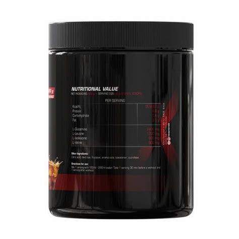 The Nutrition X3M BCAA Glutamine 600 Grama ProteinBox