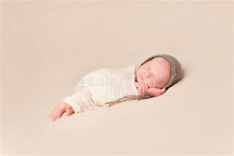 Swaddled Baby Stock Photo Image Of Baby Sleeping Cloth 5897938