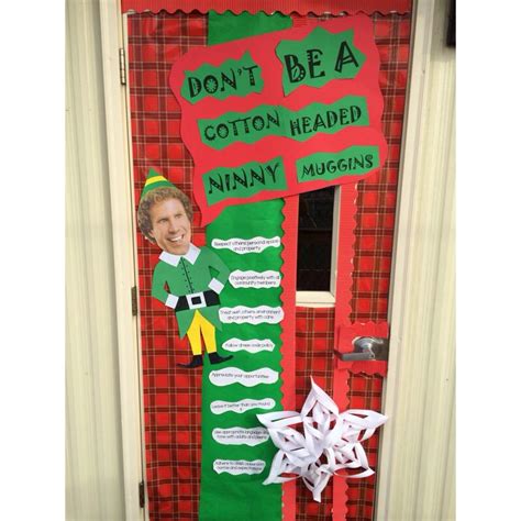 Door Decorating Contest Elf Door Decorations Classroom Door Decorating Contest Door Decorations