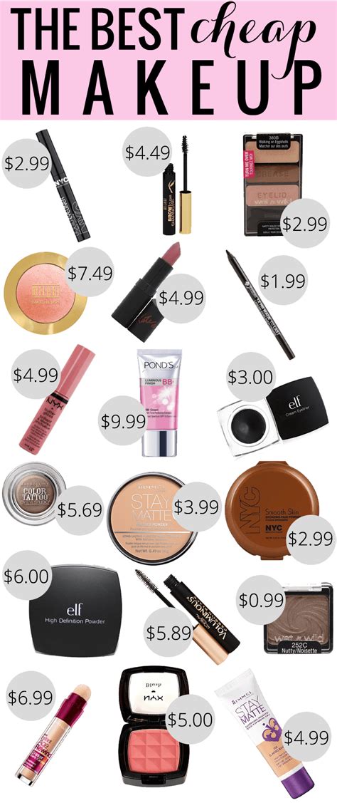 The Best Cheap Makeup Beauty Meg O On The Go