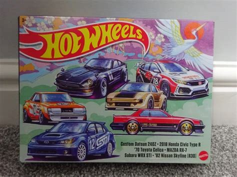 HOT WHEELS JAPANESE Car Culture Box Set Of 6 Cars Multipack 29 99 PicClick UK