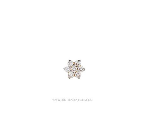 Tanishq Diamond Nose Pin Designs South India Jewels