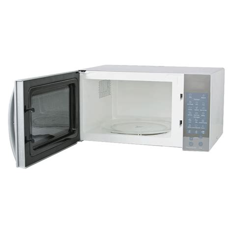 Horno Microondas Whirlpool 1 1 Pies Cúbicos Modelo WM1211D Plata