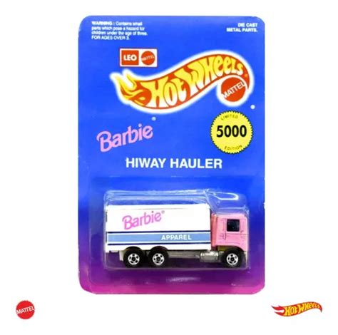 Hot Wheels Leo Caminh O Barbie Hiway Hauler Exclusivo Novo Frete Gr Tis