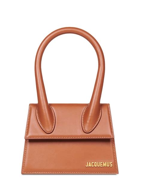 Sac Main En Cuir Le Chiquito Moyen Jacquemus Femme Luisaviaroma