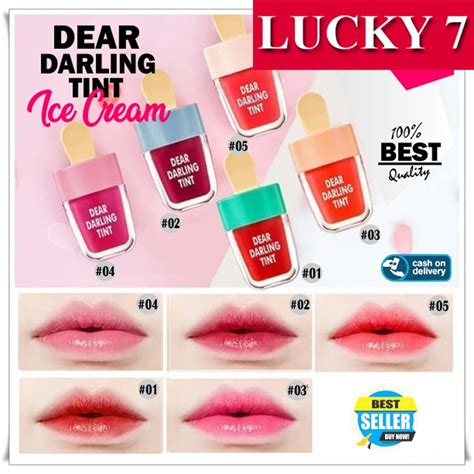 Jual Liptin Dear Darling Tint Dear Darling Water Gel Tint Ice Cream