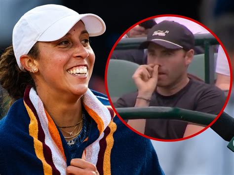 Tennis Star Madison Keys' Fiancé Caught Picking Nose at Wimbledon