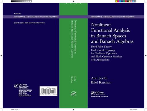 Pdf Nonlinear Functional Analysis In Banach Spaces And Banach