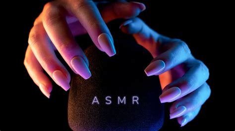 ASMR Mic Scratching Foam Cover With Nails For Relaxation No