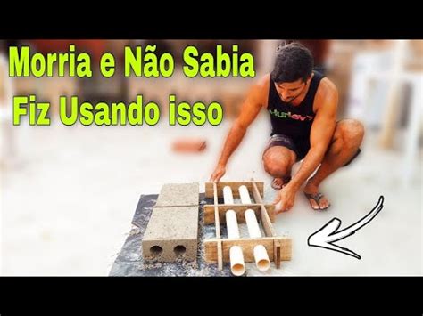 Idéia Genial Olha o que Fiz Usando Cano PVC e Madeira Todo Mundo