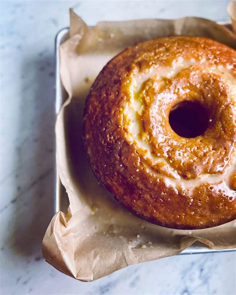 Vanilla Glazed Pound Cake Bake It Write