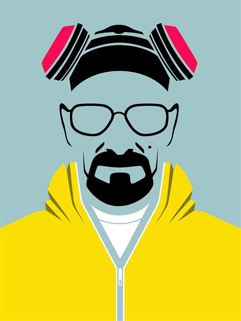 Heisenberg Poster Digital Art By Naxart Studio