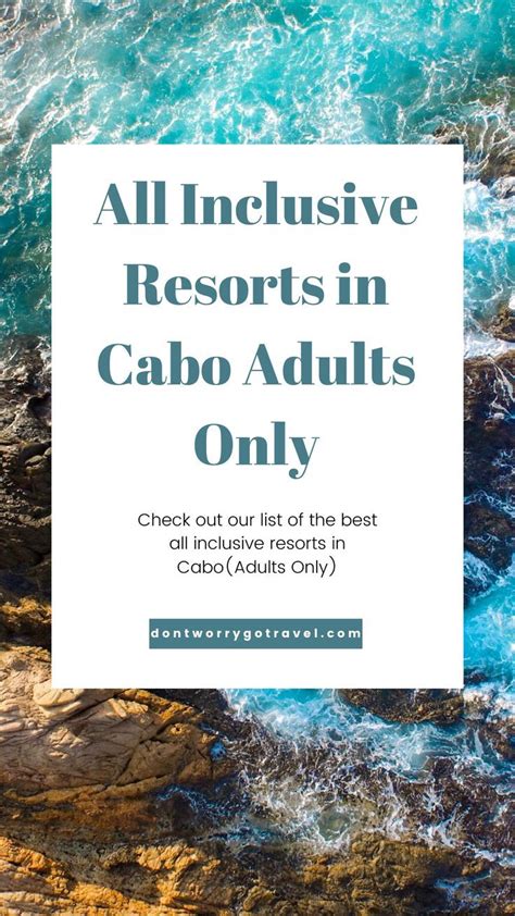 All-Inclusive Resorts in Cabo San Lucas