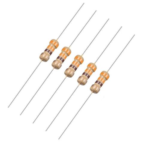 180 Ohm Resistor 180 Ohm Resistance 1 4W Power Rating 5 Tolerance