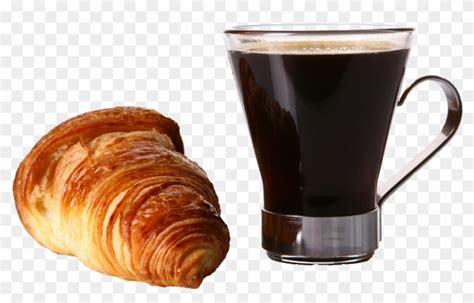 Croissant And Coffee Clipart Animated