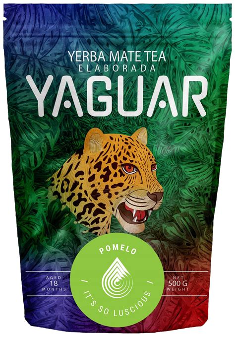 Yerba Mate Yaguar Pomelo G Owocowa Pomara Cza Aromat Sklep