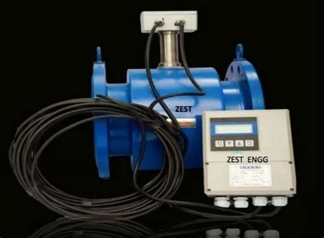 Flanged Digital Full Bore Electromagnetic Flow Meter For ETP At Rs