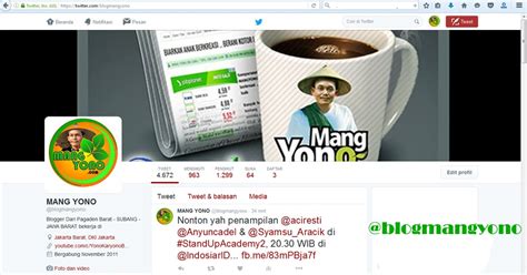 Twitter Mang Yono Blogmangyono