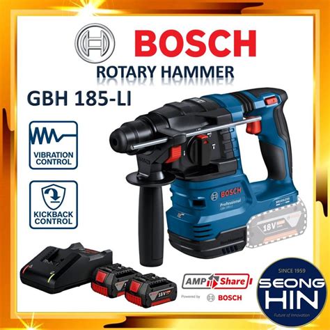 Bosch Gbh Li V Brushless Cordless Rotary Hammer Drill Gbh Li