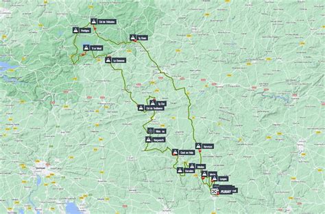 Perfil Mapa Cl Ssica Da Bretanha Ciclismoatual