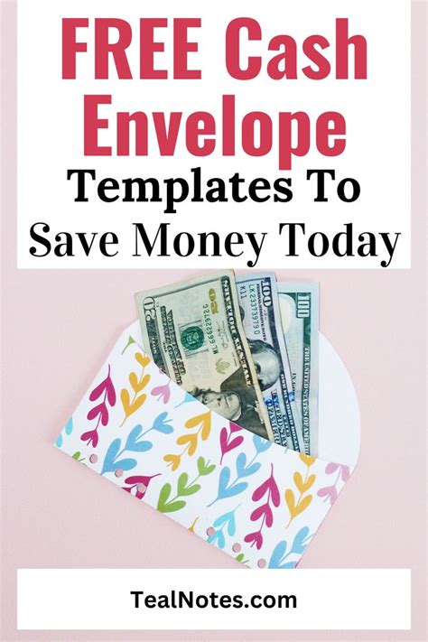 FREE Cash Envelope Template This Is How You Use A Cash Budgeting